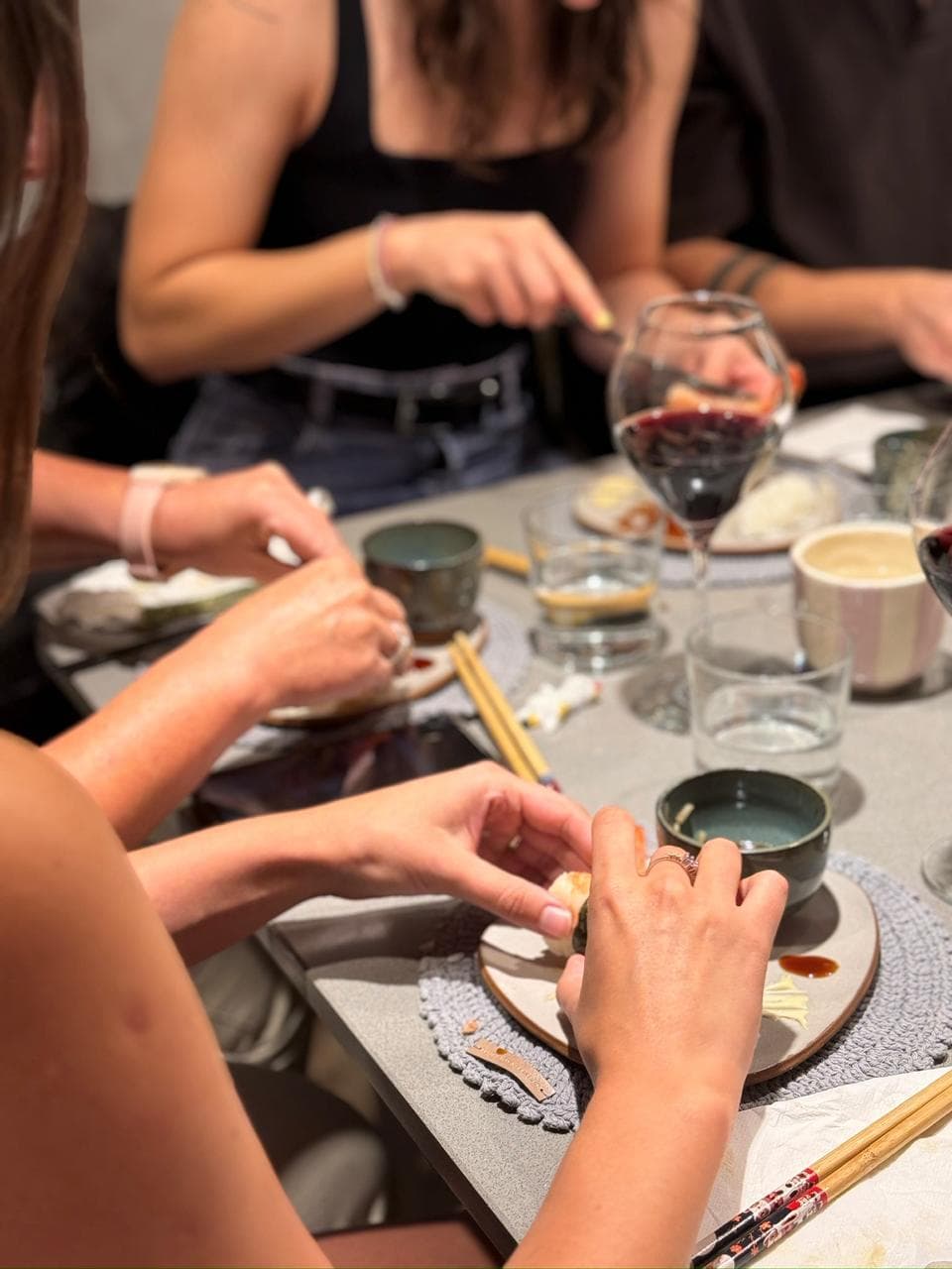 Clase sushi y sake